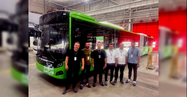 Denizli ulaşımına güç katacak yeni otobüsler yolda