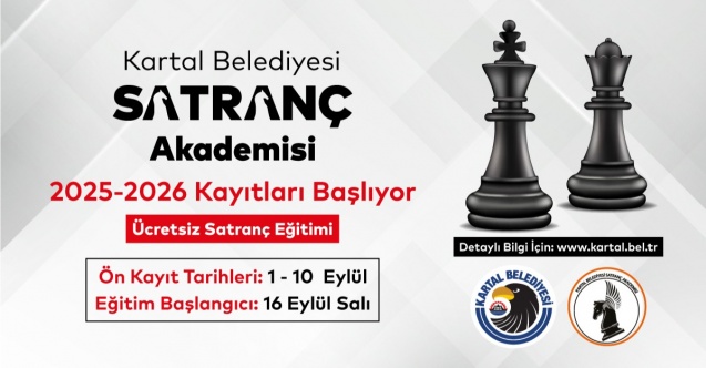 Kartal Belediyesi Satranç Akademisi Kayıtları Başlıyor