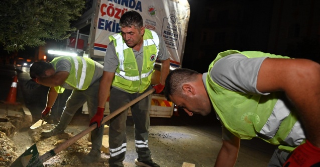 Kepez, “Anında Çözüm Ekibi”  ile gece gündüz sahada