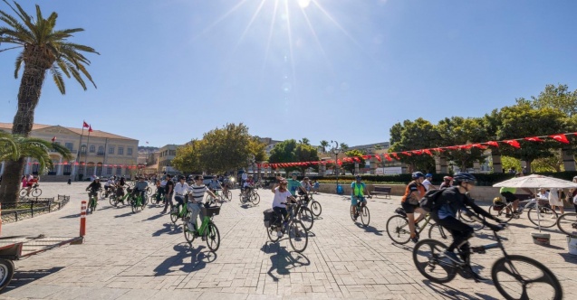 Sağlıklı yaşam ve temiz çevre için pedalladılar