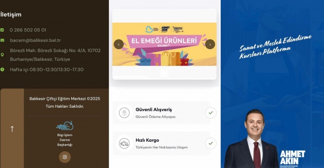 Balıkesir Büyükşehir Belediyesi çevrimiçi platformlarını yeniliyor