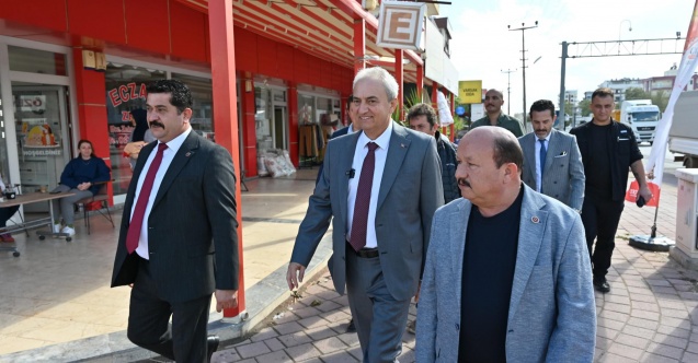 Başkan Kocagöz, Varsak esnafını ziyaret etti