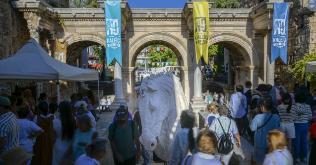 Kaleiçi dört gün boyunca sanat, müzik ve kültürle renklendi