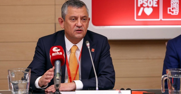 Özgür Özel, Sosyalist Enternasyonel'de konuştu