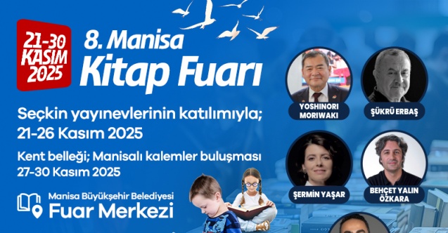 8. Manisa Kitap Fuarı Başlıyor