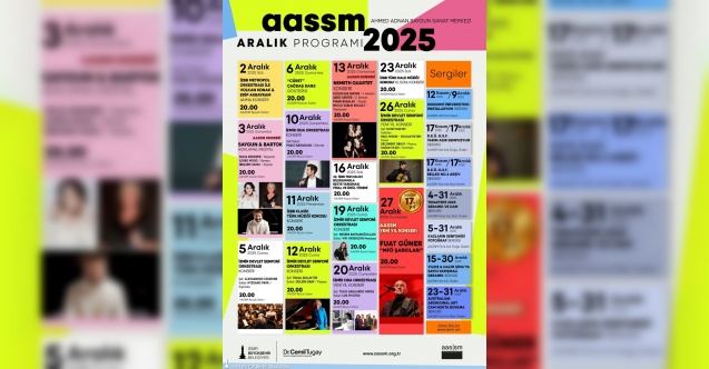 Aralık ayında İzmir'in ritmi sanatla yükseliyor