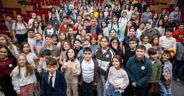 Başkan Tugay “Söz çocukta” dedi