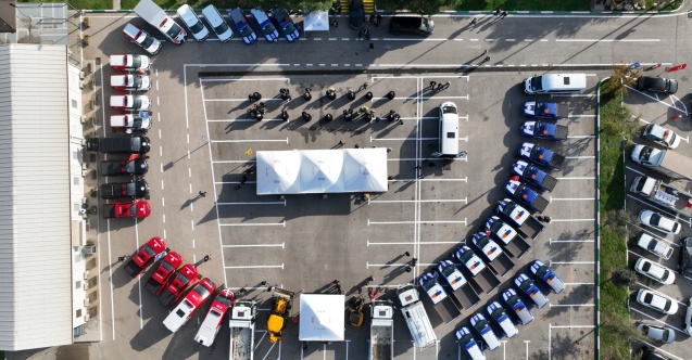 Bursa'da araç filosu yenilendi