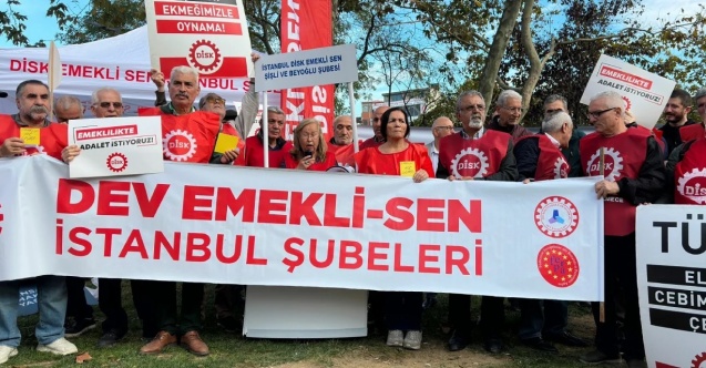 'Geçinemiyoruz' diyen emekliler çadır kurdu!