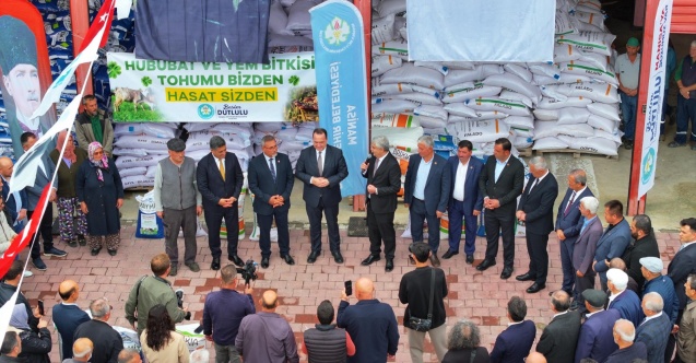 Manisa#039;da üreticilere 525 Ton Hububat ve Yem Tohumu Desteği