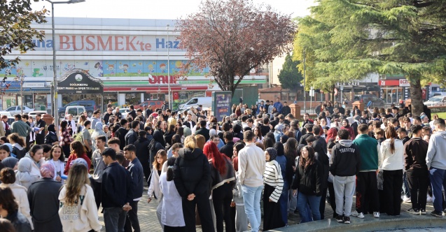 YKS Hazırlık Merkezi’nde deprem ve tahliye tatbikatı