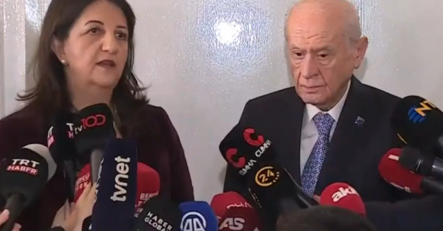 DEM Parti'nin İmralı heyeti, Bahçeli ile görüştü