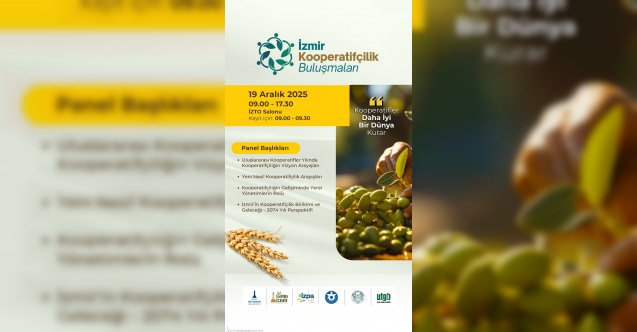 İzmir Kooperatifçilik Buluşmaları 19 Aralık’ta