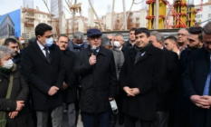 CHP#039;li başkan, Hükümet Konağı inşaatını mühürledi!