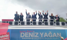 Mansur Yavaş, seçimlerin yenileneceği Pınarbaşında