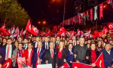 Bursa#039;da Cumhuriyet coşkusu