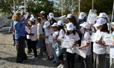 Neopolis küçük heykeltraşları ziyaret etti