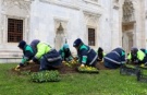 Bursa kışları da çiçek bahçesine dönüşüyor