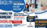 Denizli Büyükşehir’in YKS Deneme Kulübü başlıyor