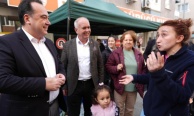 Besim Dutlulu Karaköy Pazarı’nda Esnafı Dinledi