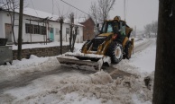 Balıkesir Büyükşehir Belediyesi karla mücadelede 7/24 sahada