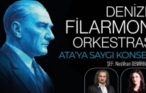 Denizli Büyükşehir ve Denizli Filarmoni Derneği’nden  Ata’ya Saygı Konseri