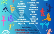 Denizli'de spor kursları kayıtları başlıyor