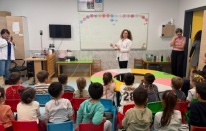 Bayraklı Belediyesinden anaokulu öğrencilerine ağız ve diş sağlığı eğitimi