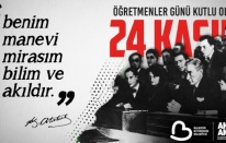 "Hür ve bağımsız Türkiye'nin mimarı öğretmenlerdir"