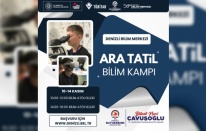 Öğrenciler ara tatili Bilim Kampı’nda değerlendirecek