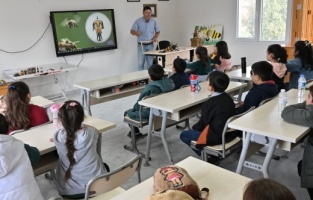 Öğrenciler, Arıların Dünyasını İnceleyerek Öğrendi