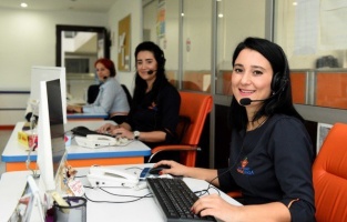 Turunç Masa'dan bir ayda 16 bin 891 çağrıya cevap