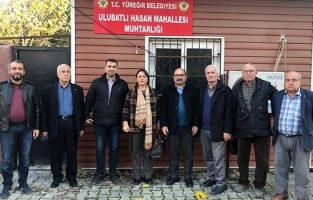 CHP'li Şevkin'den muhtarlara ziyaret