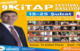 9'uncu Burdur Kitap Fuarı başlıyor