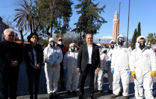 Başkan Uysal: 'Yardım için ayaktayız'