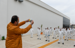 Her gün eğitimden geçiyorlar