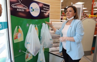 İzmit Belediyesi'nin Askıda Gıda kampanyası büyüyor