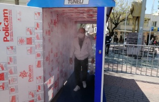 Dezenfeksiyon Tüneli hizmete girdi