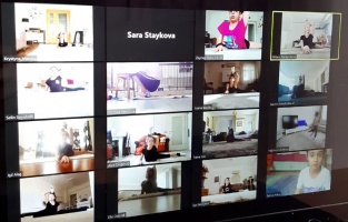 Dışarı çıkamayınca antrenman evde başladı