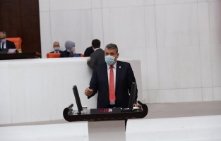 Ayhan Barut, narenciye ve zeytin üreticilerinin feryadını Meclis'e taşıdı