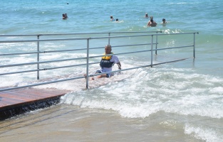 Engelsiz kente engelsiz plajlar