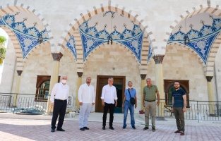Başkan Uysal, Burdurlu Hasan Dikici Camii'nde