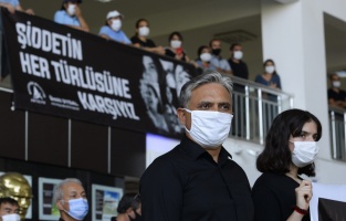 Kadına şiddet uygulayana hizmet yok!