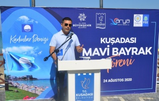 Kuşadası'nda Mavi Bayrak sayısı 26'ya yükseldi!