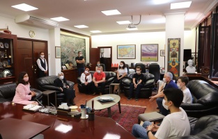 Eskişehir Büyükşehir Belediyesi LGS'de tam puan alan öğrencileri misafir etti