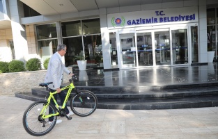 Başkan Arda'dan bisikletli mesai