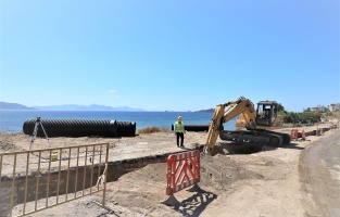 Bodrum'da kanalizasyonun yüzde 22'si tamamlandı