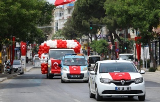 Buca'dan 9 Eylül'e muhteşem karşılama