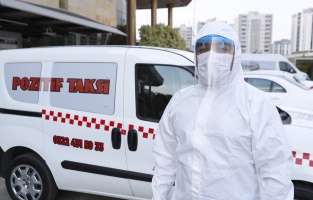 Seyhan'da 'Pozitif Taksi' görevde