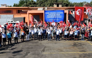 Muratpaşa'da işçinin yüzü güldü
